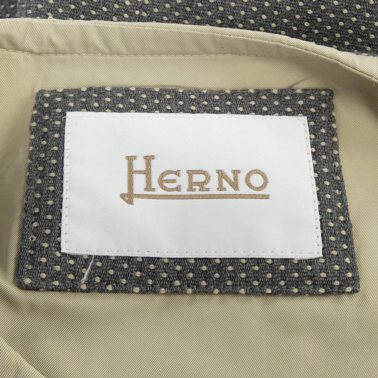 ヘルノ Herno 41249RI2 ノーカラージャケット