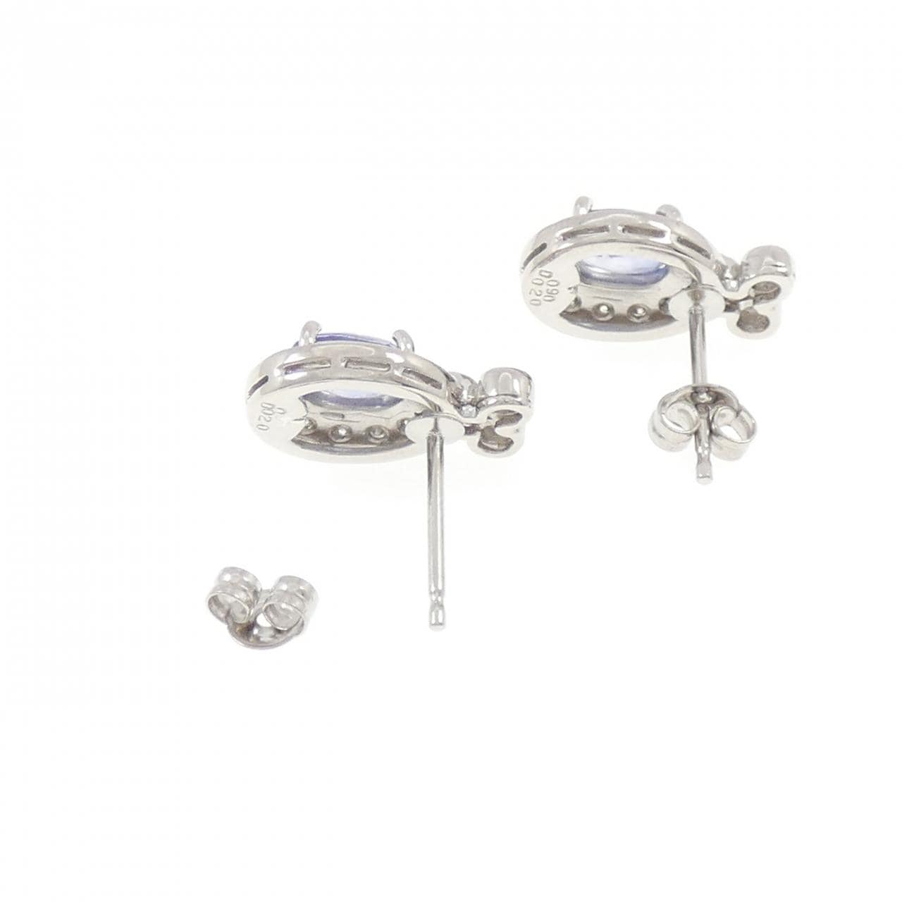 PT850/PT900 サファイヤ ピアス 1.77CT