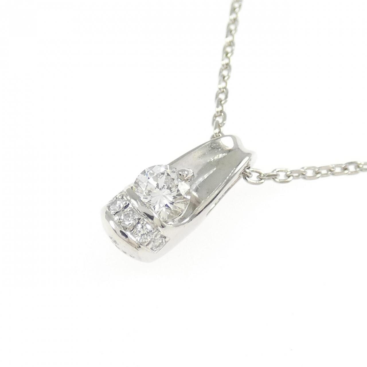 PT850 ダイヤモンド ネックレス 0.21CT