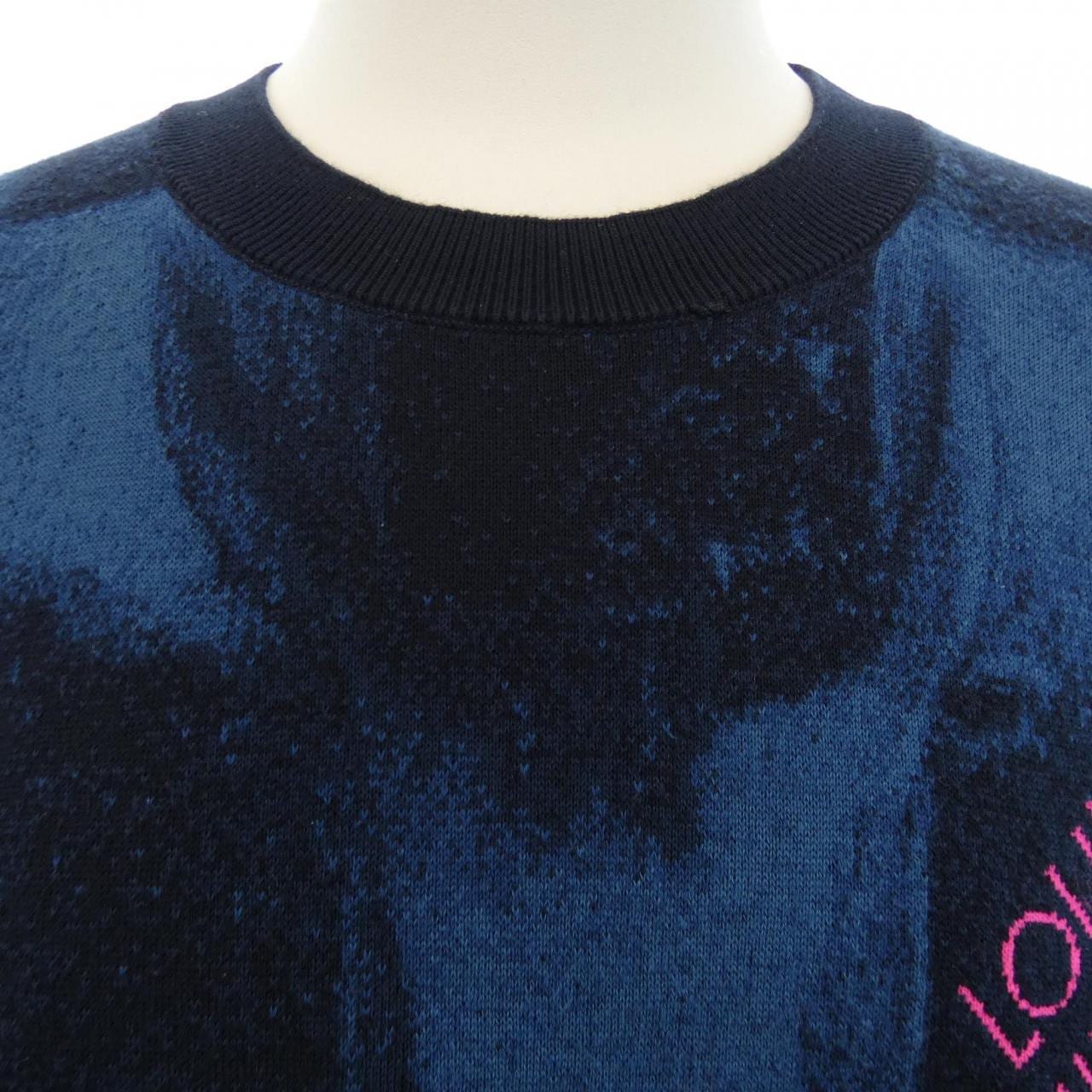 ルイヴィトン LOUIS VUITTON ダミエソルトジャカードクルーネック HLN14WET6 ニット