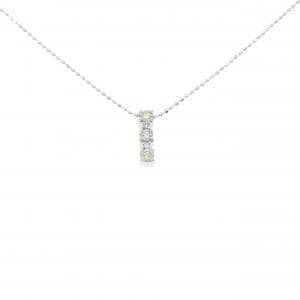 K18WG ダイヤモンド ネックレス 0.23CT