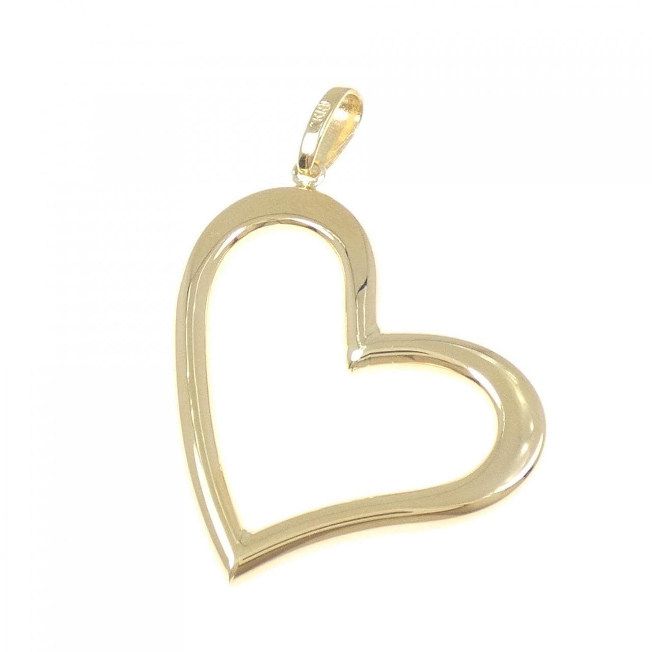 K18YG ハート ペンダント