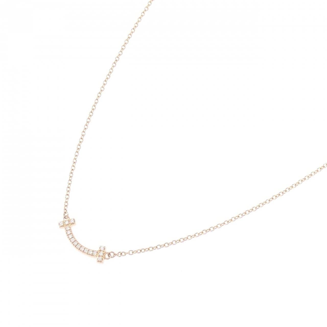 ティファニー Tスマイル ミニ ネックレス