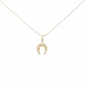 K18YG ダイヤモンド ネックレス 0.04CT