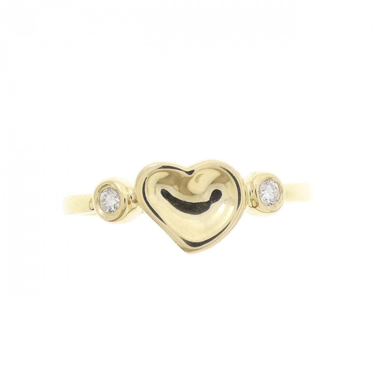 TIFFANY closed heart ring