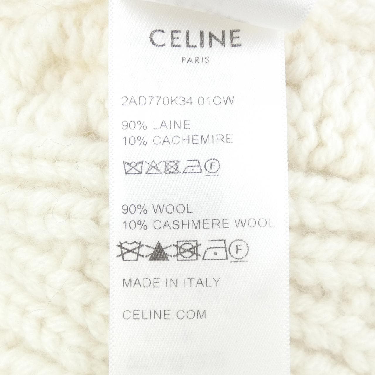 セリーヌ CELINE 2AD770K34 MUFFLER