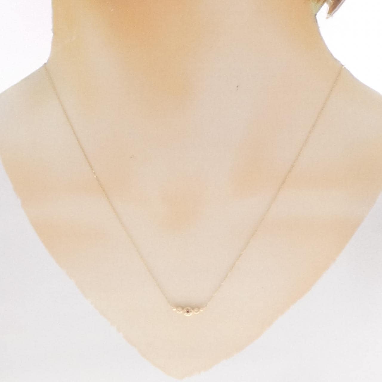 K10YG ルビー ネックレス