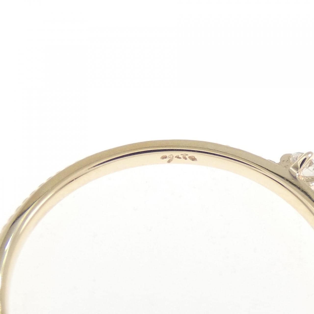 アガット ダイヤモンド リング 0.03CT