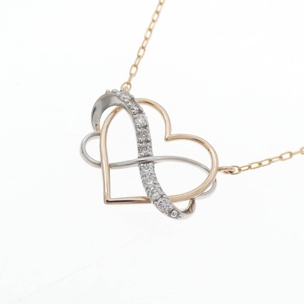 サマンサティアラ ハート ダイヤモンド ネックレス