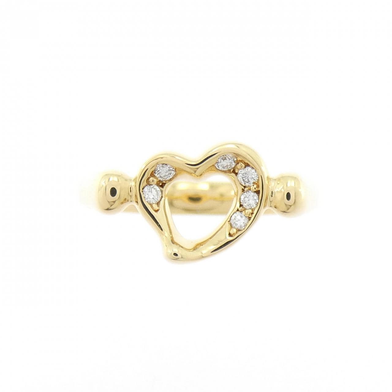 【ヴィンテージ】ティファニー オープンハート リング