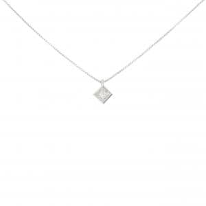 K18WG ダイヤモンド ネックレス 0.21CT