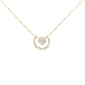 K18YG 2WAY ダイヤモンド ネックレス 0.20CT