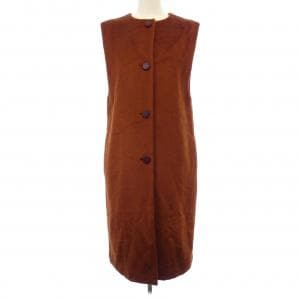 エルメス HERMES クルー ド セル トワルプリュム 3H0124DH ロングベスト