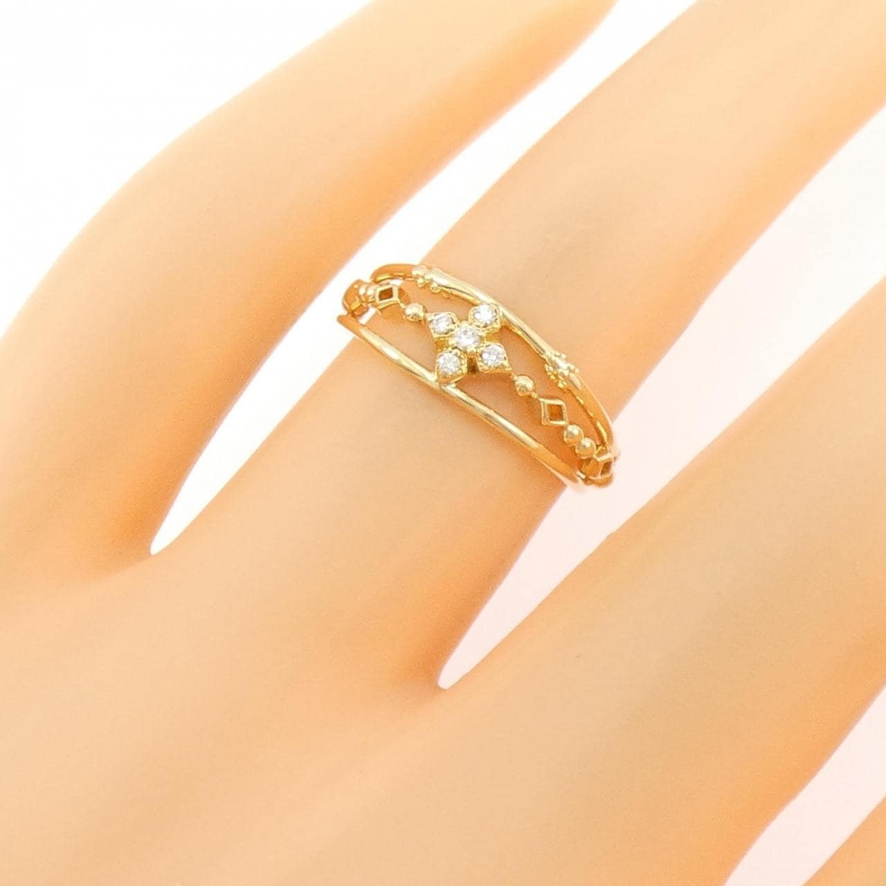 オレフィーチェ ダイヤモンド リング 0.03CT