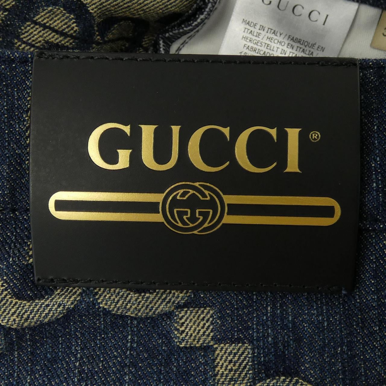 グッチ GUCCI GGジャンボ デニム ショートパンツ 674371 XDBTY ショートパンツ