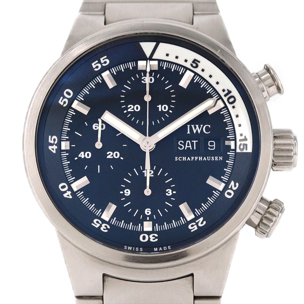 【ノーメンテナンス還元価格】IWC アクアタイマークロノグラフ IW371928 SS 自動巻
