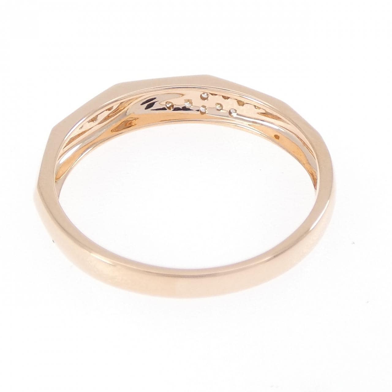 750PG ダイヤモンド リング 0.08CT