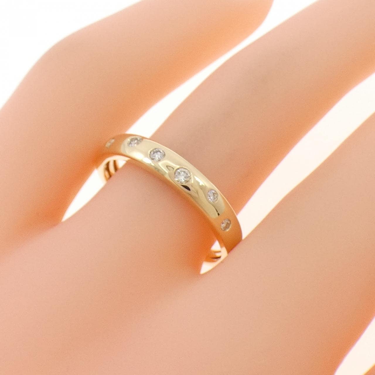 ジーエスティービー ダイヤモンド リング 0.10CT