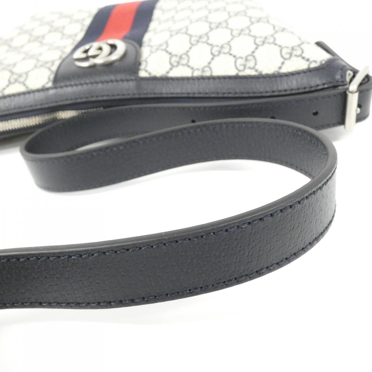 グッチ ショルダーバッグ 598125 GUCCI Ophidia Small GG Supreme Canvas Shoulder Bag Beige 598125