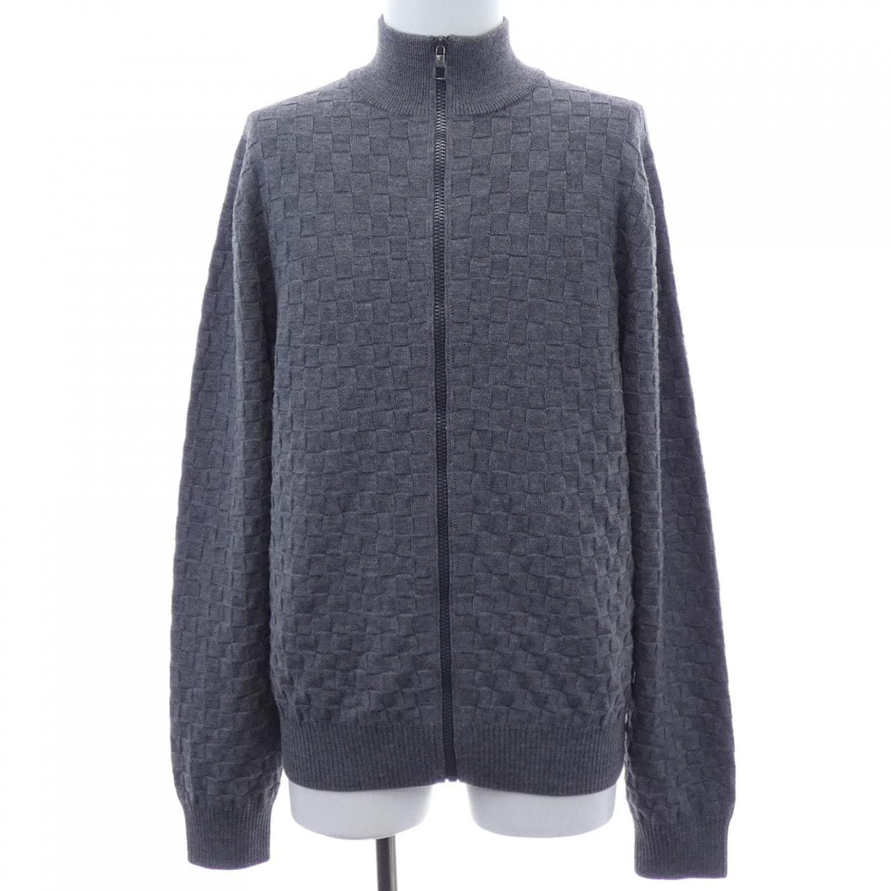 ルイヴィトン LOUIS VUITTON LVSEダミエシグネチャージップスルーカーディガン HJN41WVOR カーディガン