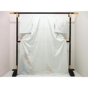 【新品】訪問着【和田光正】　銀彩加工