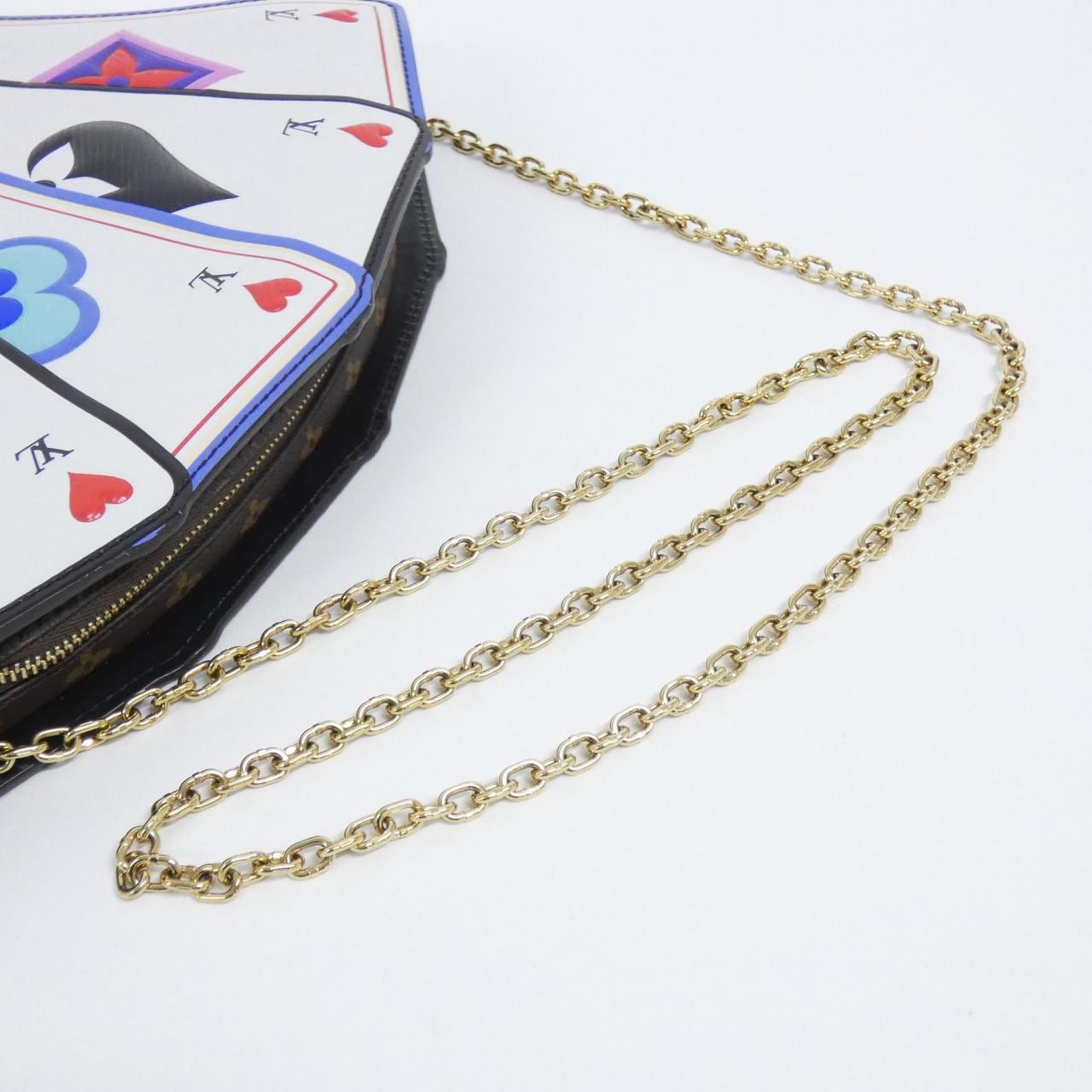 ルイヴィトン モノグラム リバース ゲーム オン ハート ポシェット M80226 ショルダーバッグ