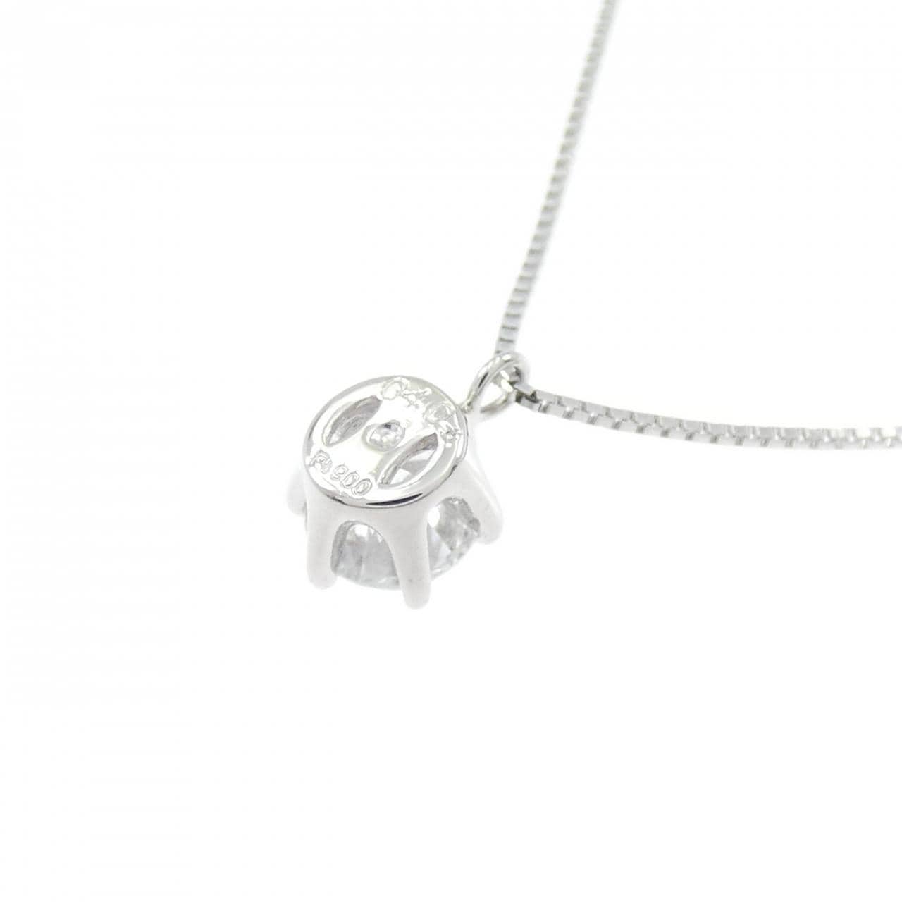PT900/PT850 ダイヤモンド ネックレス 0.408CT E SI2 Good