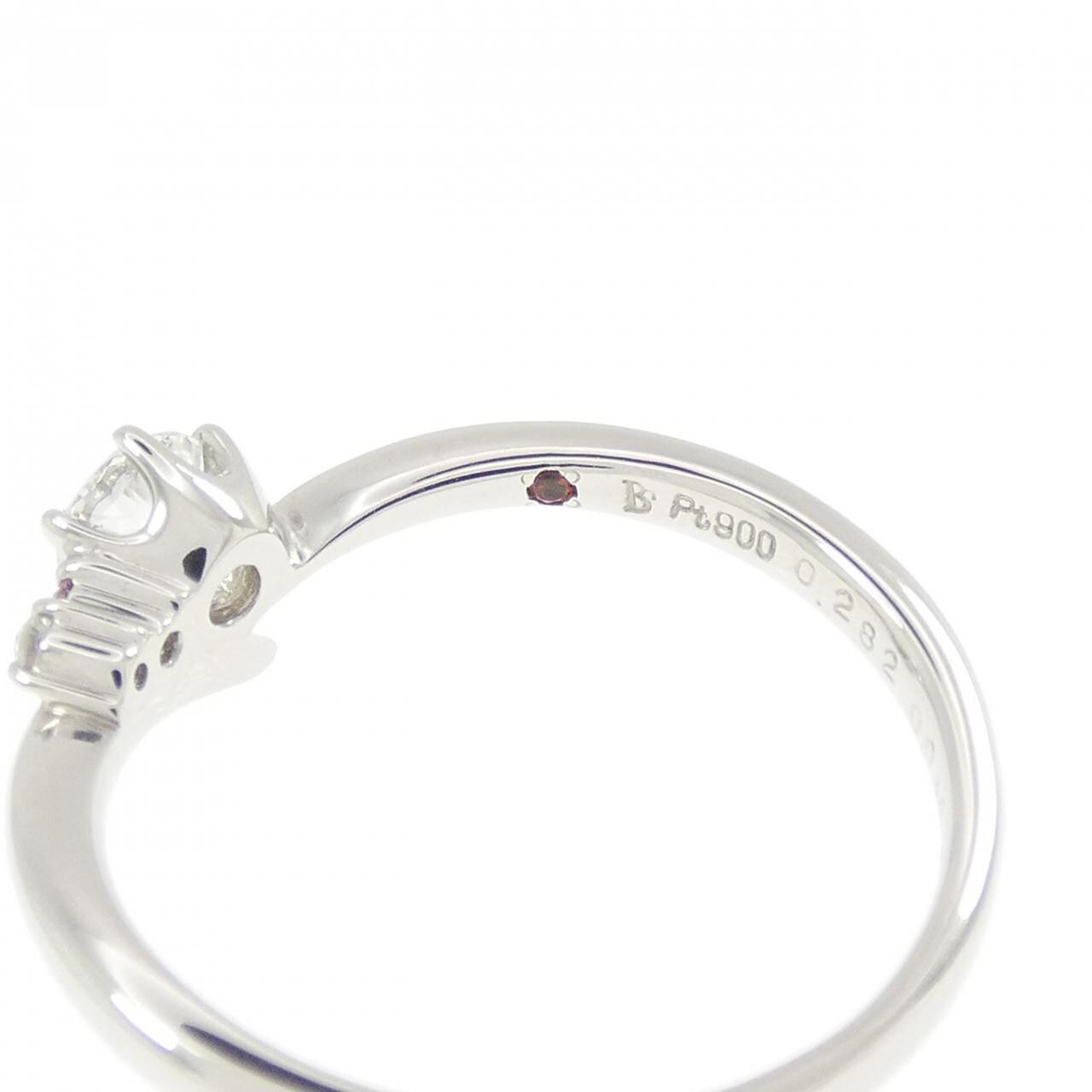 PT900 ダイヤモンド リング 0.282CT D SI1 VG