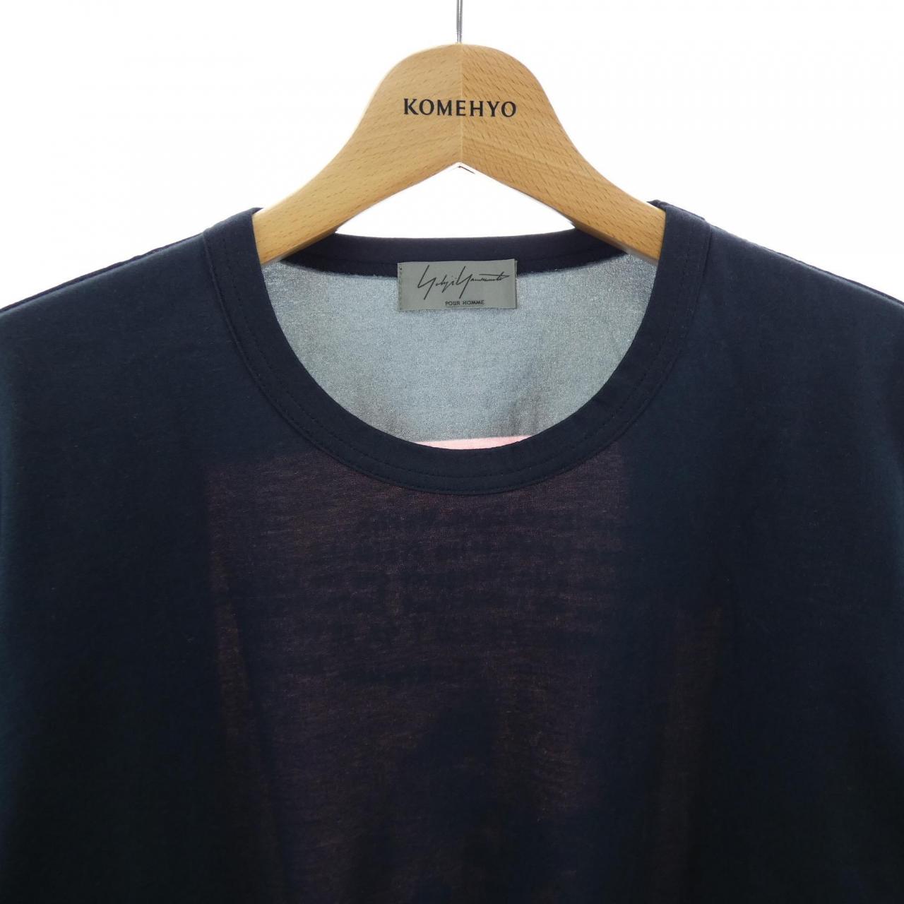 ヨウジヤマモト YOHJI YAMAMOTO HU-T90-386 Tシャツ