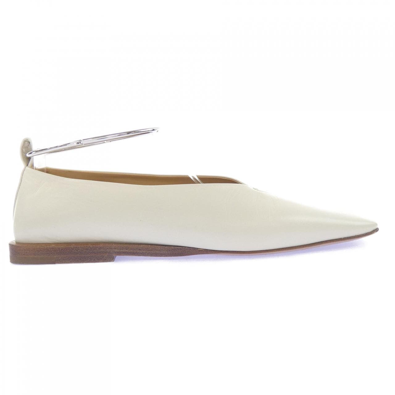 ジルサンダー JIL SANDER Ring Ballerina Bone フラットシューズ