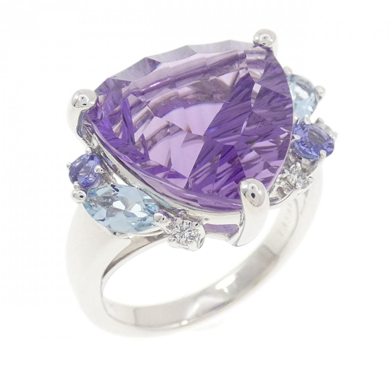 タサキ アメジスト リング 8.04CT