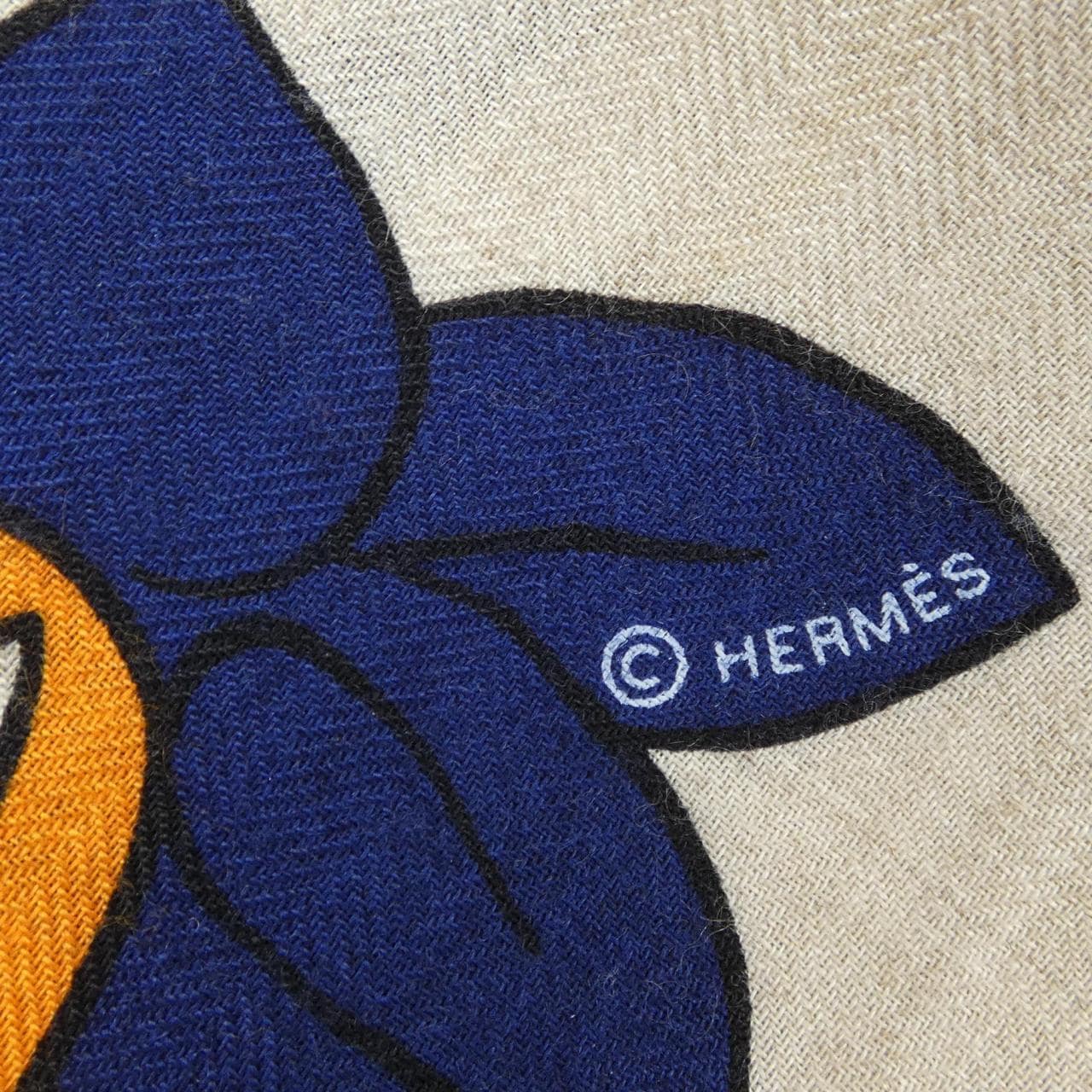 エルメス HERMES LES LEOPARDS レオパード H242953S カレジェアン140 ショール