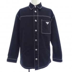 プラダ PRADA トライアングルロゴ SC696 S232 108I シャツ