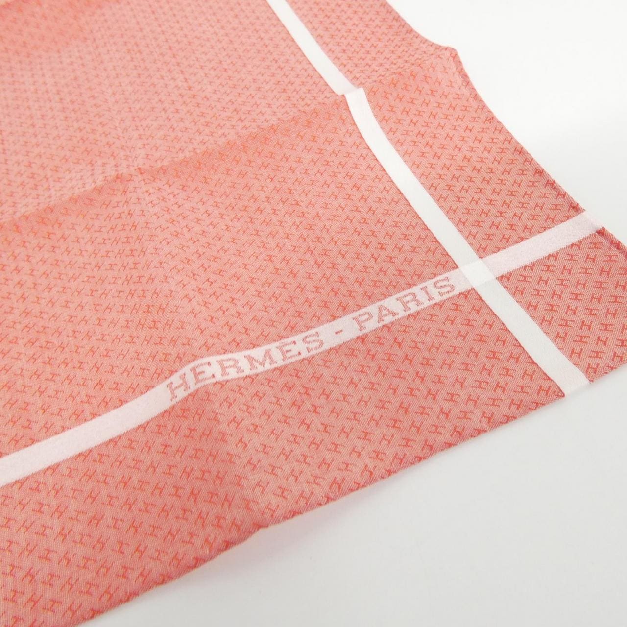 エルメス ジャガード D'H 161Q14G ハンカチーフ