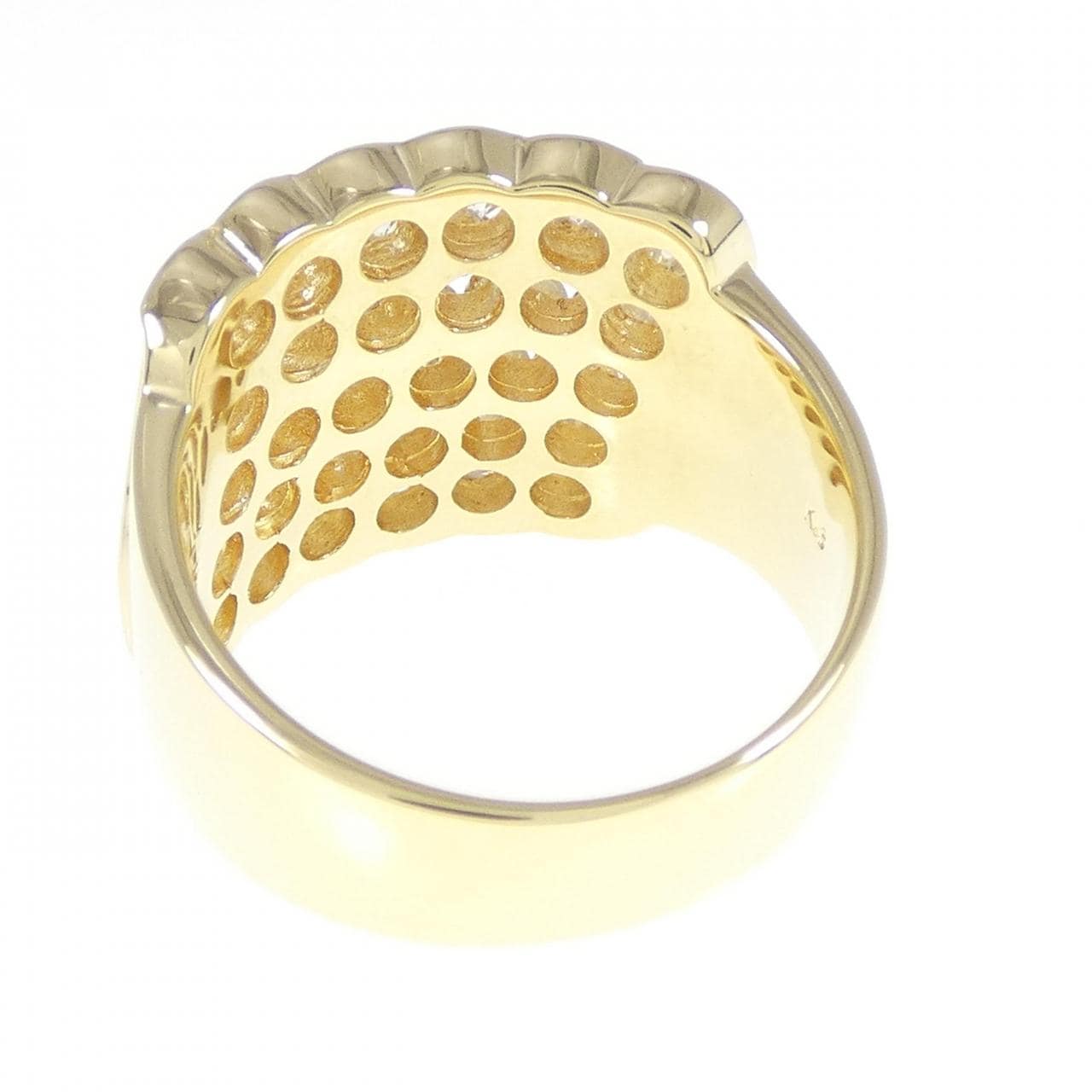 K18YG ダイヤモンド リング 2.15CT