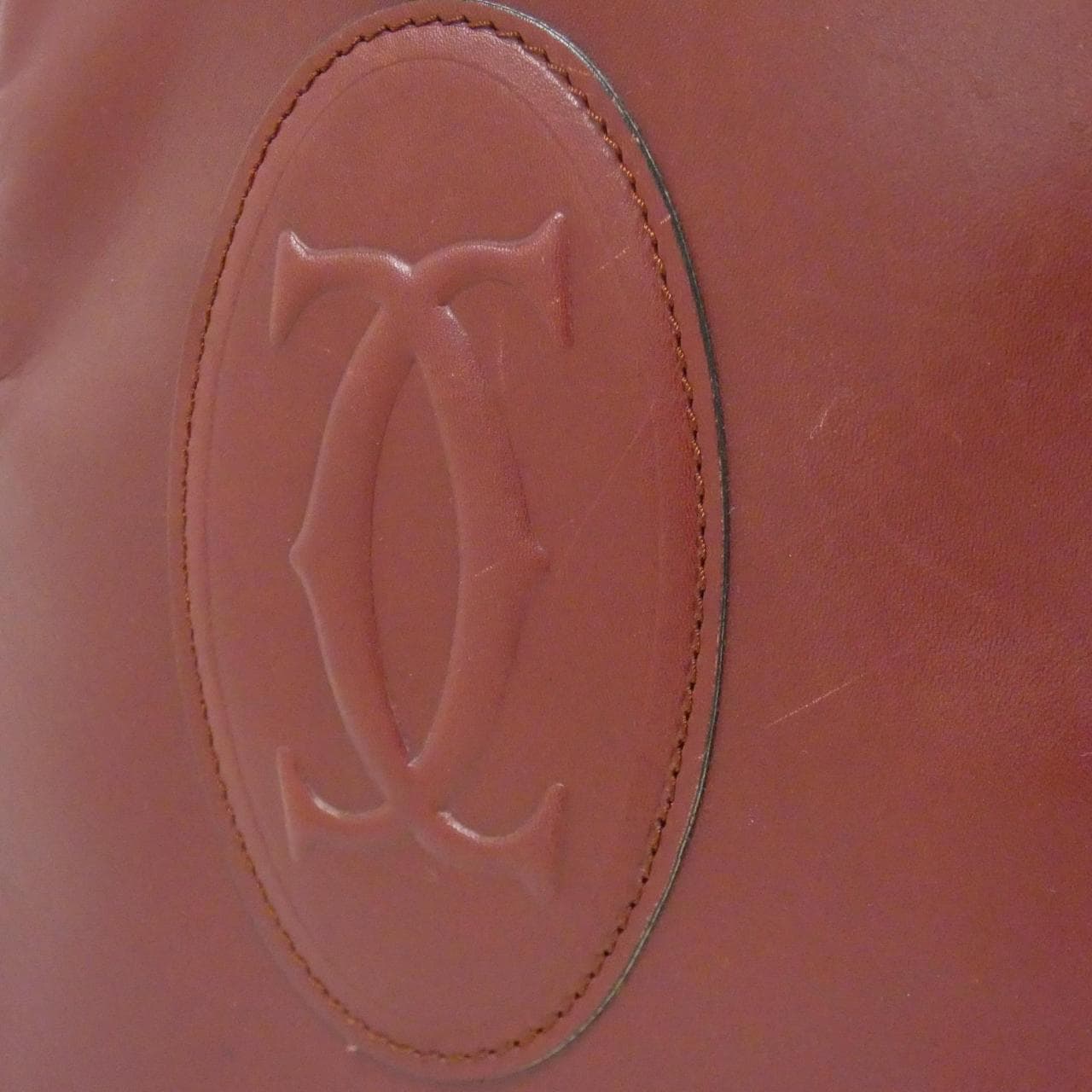 【ヴィンテージ】カルティエ ボストンバッグ