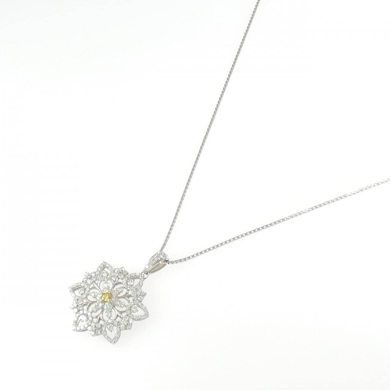 PT900/PT850 ダイヤモンド ネックレス 0.132CT FVI SI2