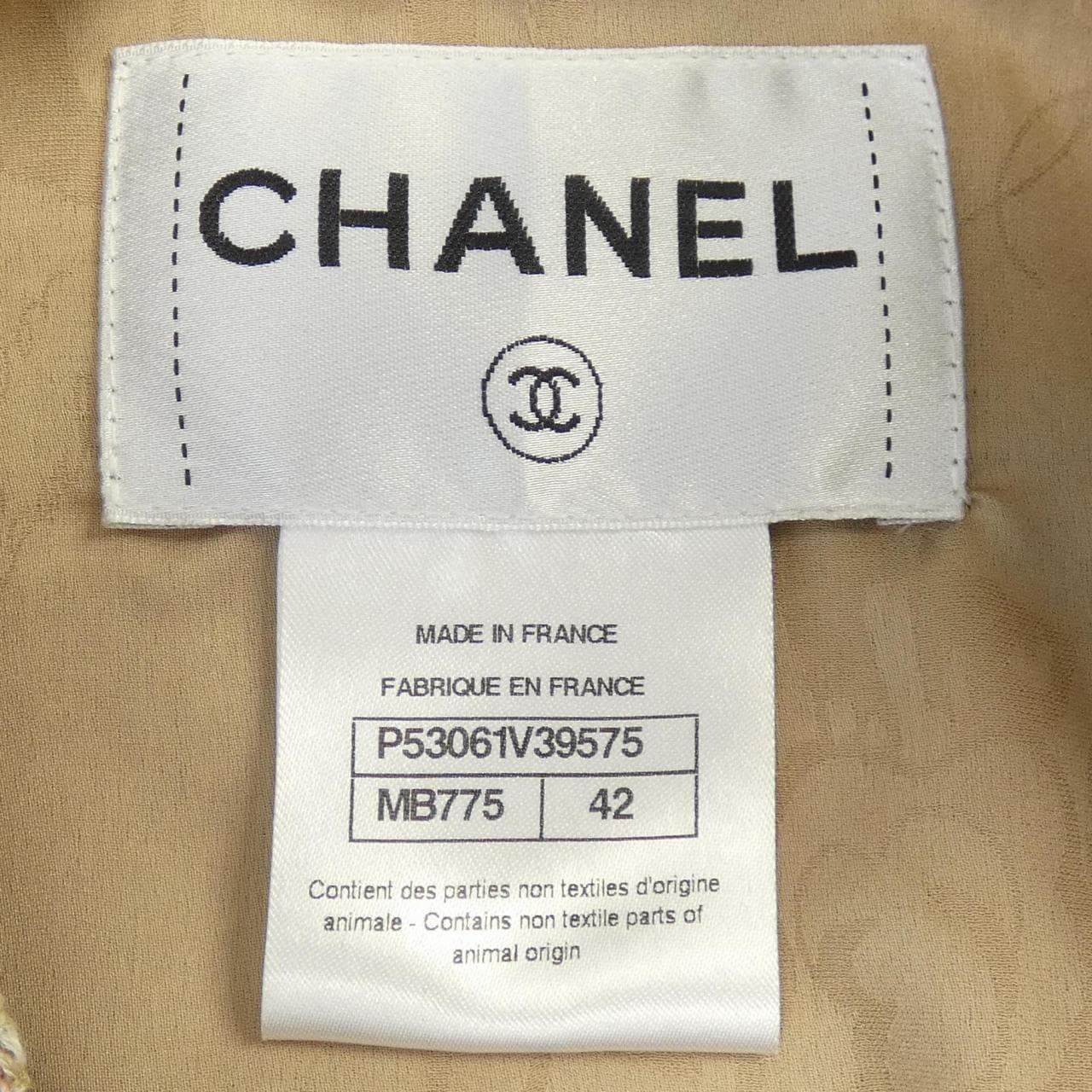 シャネル CHANEL P53061V39575 16C ノーカラージャケット