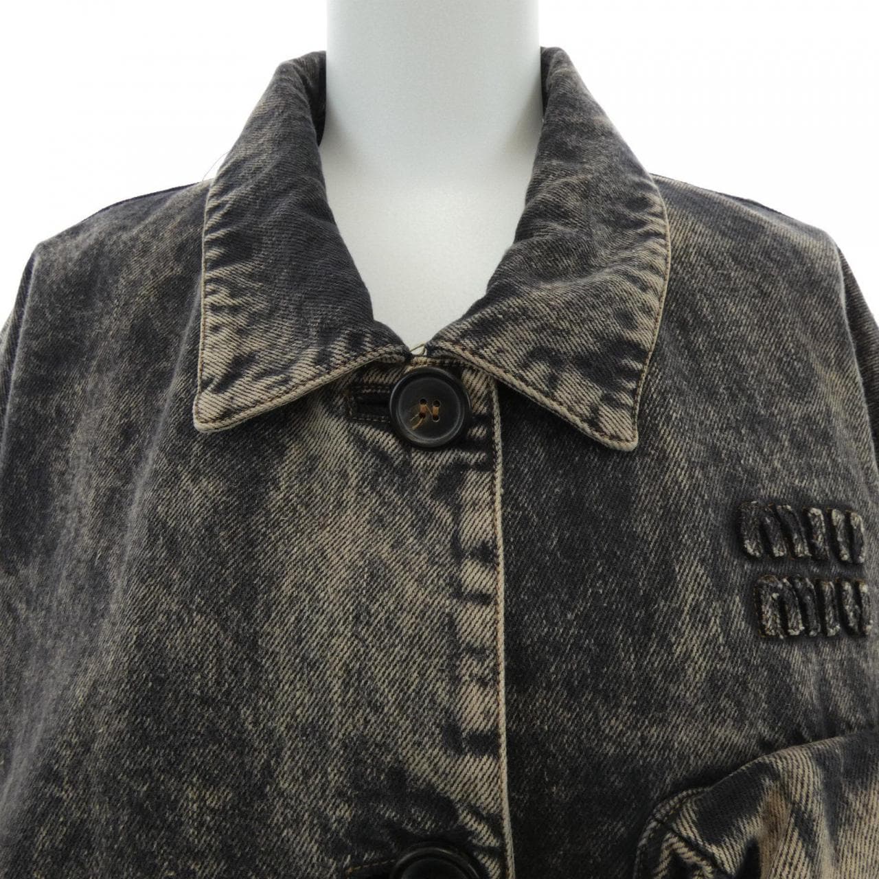 ミュウミュウ MIU MIU GWB174 S231 121H デニムジャケット