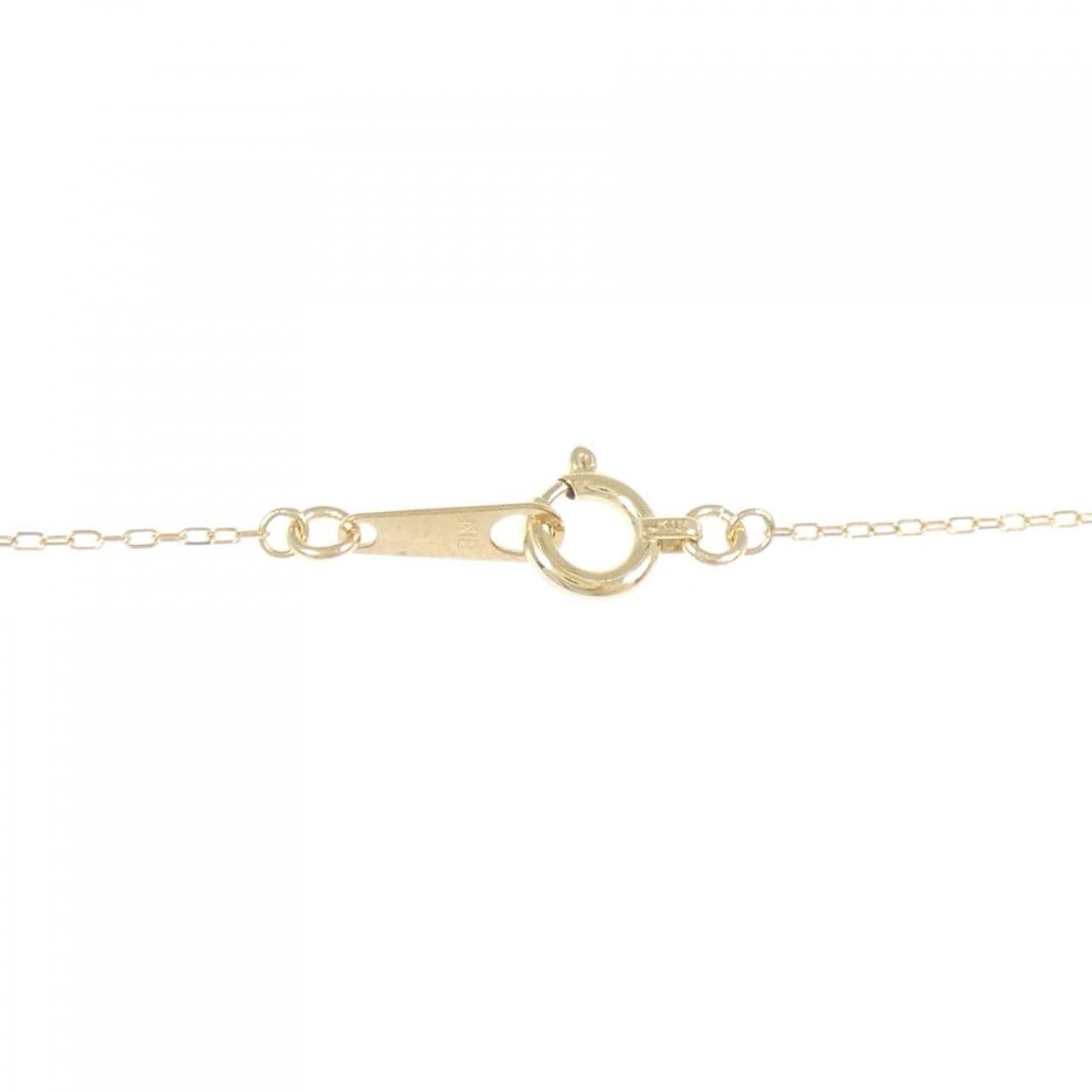 K18YG ダイヤモンド ネックレス 0.07CT