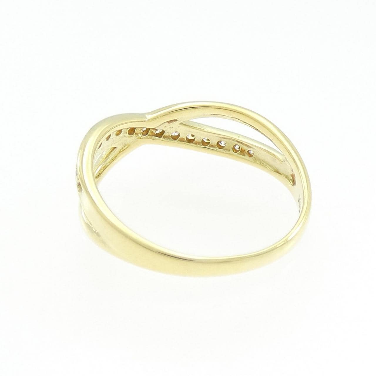 K18YG ダイヤモンド リング 0.20CT