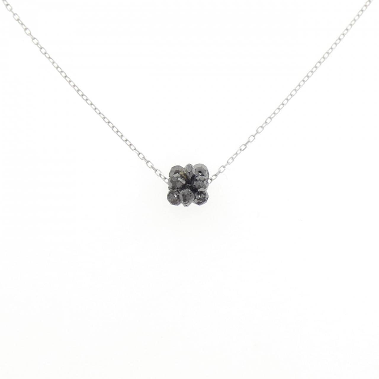 K18WG ダイヤモンド ネックレス 1.50CT