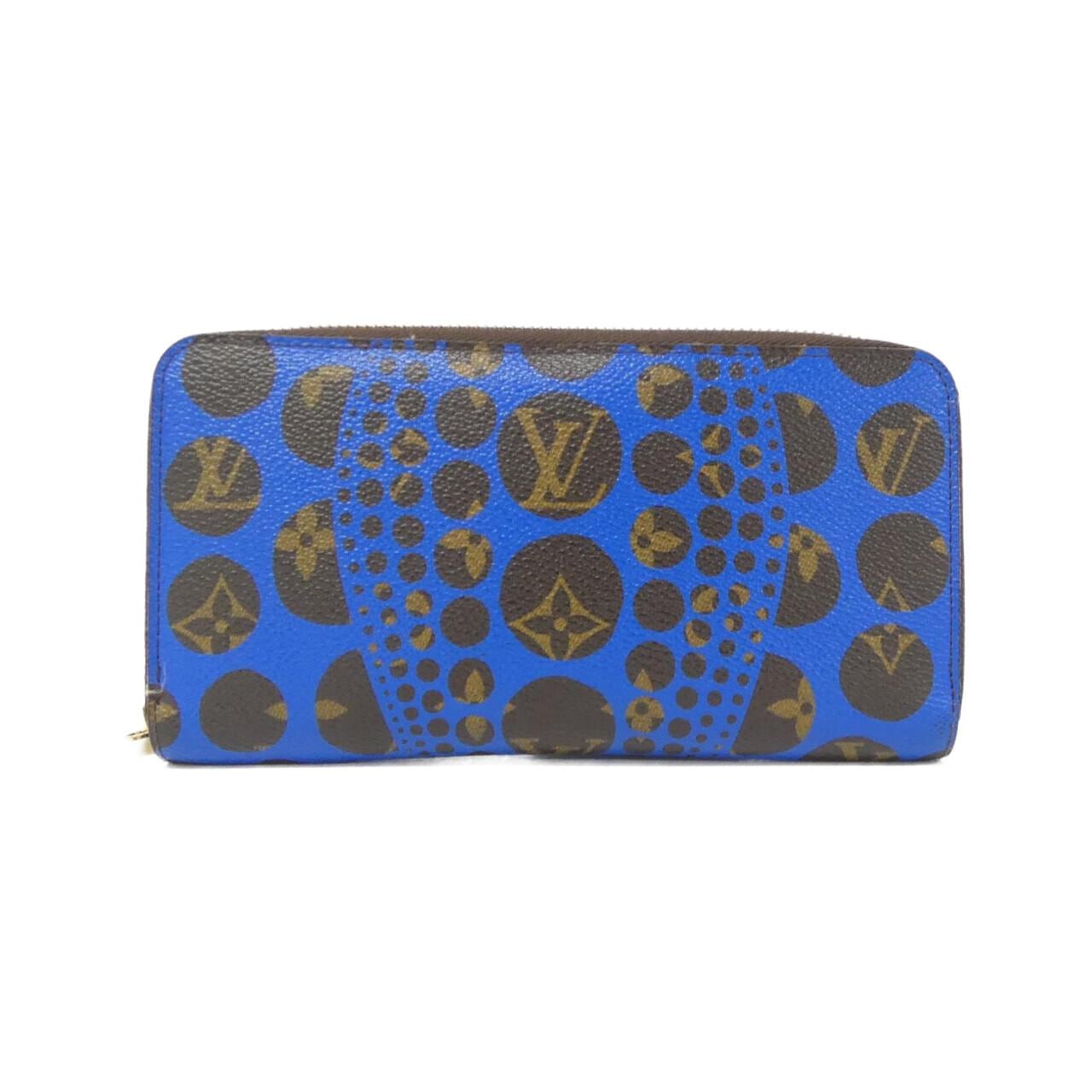 ルイヴィトン モノグラム パンプキンドット(ヤヨイクサマ) ジッピー ウォレット M60448 財布