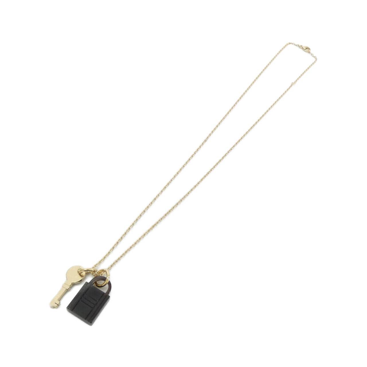 エルメス アミュレット パドロック PM 057027FD ネックレス