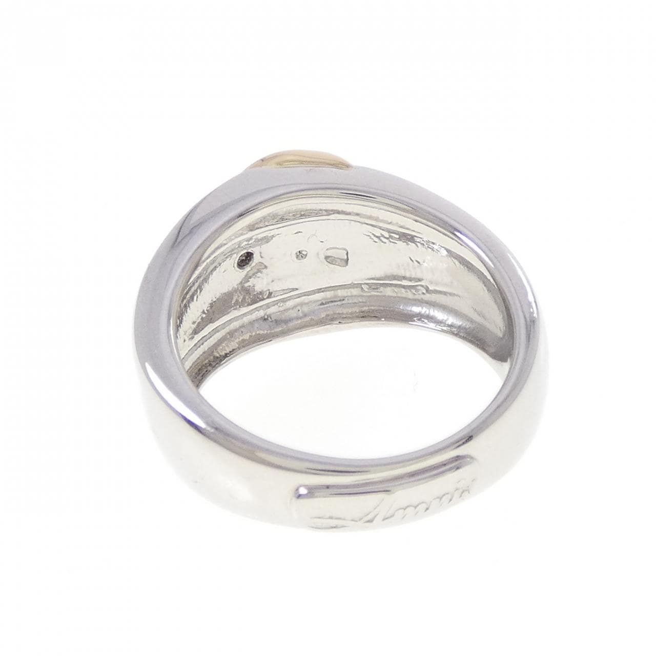 PT900/K18YG ダイヤモンド リング 0.326CT