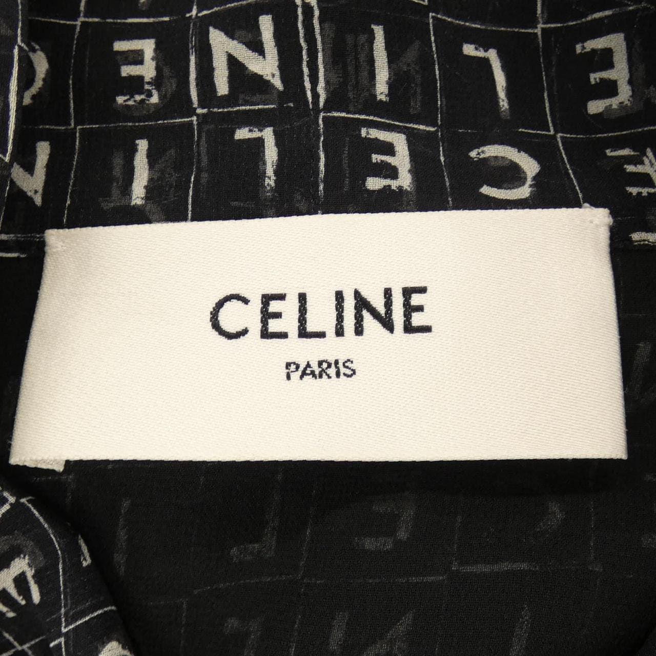 セリーヌ CELINE ラヴェリエール ミニドレス トリオンフ TRIOMPHE 2R91H904U ワンピース