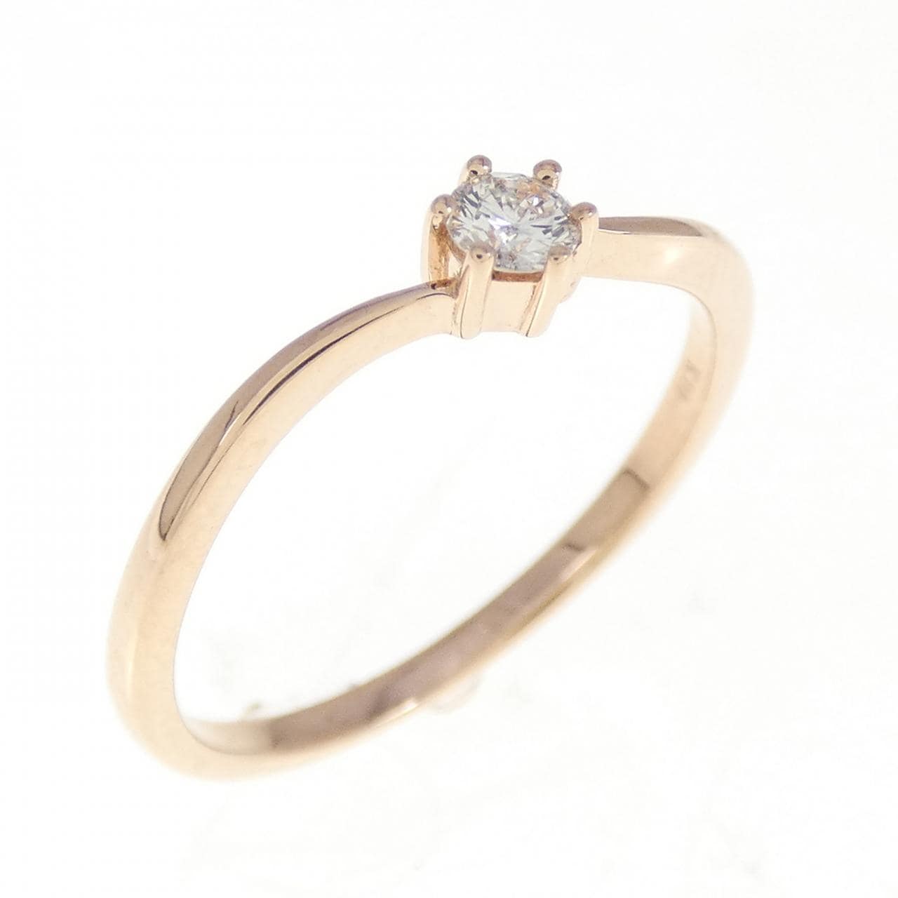 K10PG ダイヤモンド リング 0.09CT