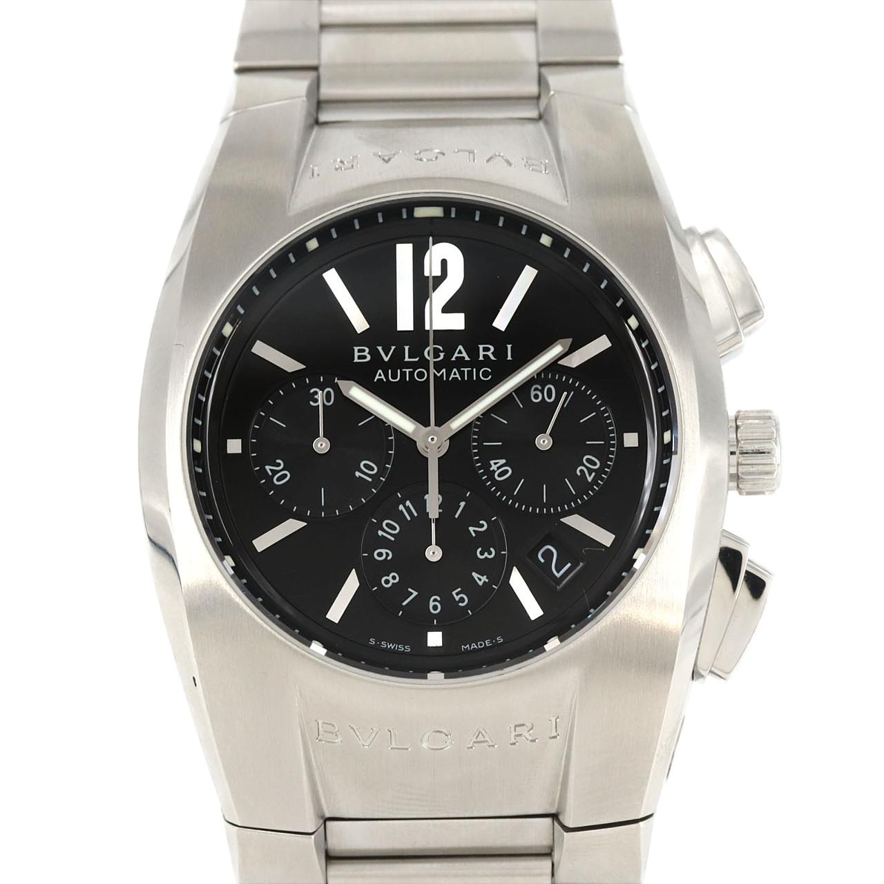 ブルガリ エルゴンクロノグラフ EG40SCH/EG40BSSDCH/AT SS 自動巻