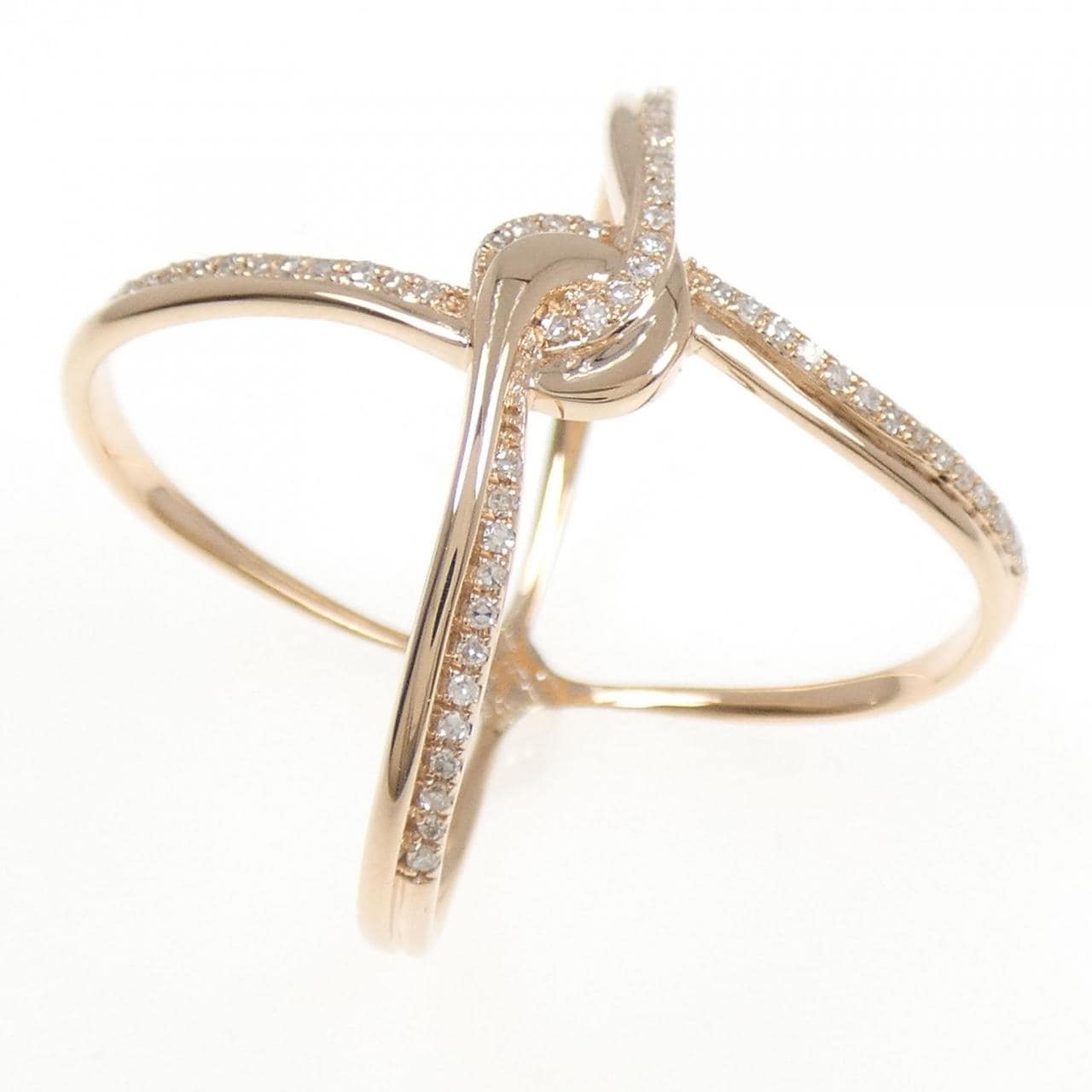 K14PG ダイヤモンド リング 0.18CT