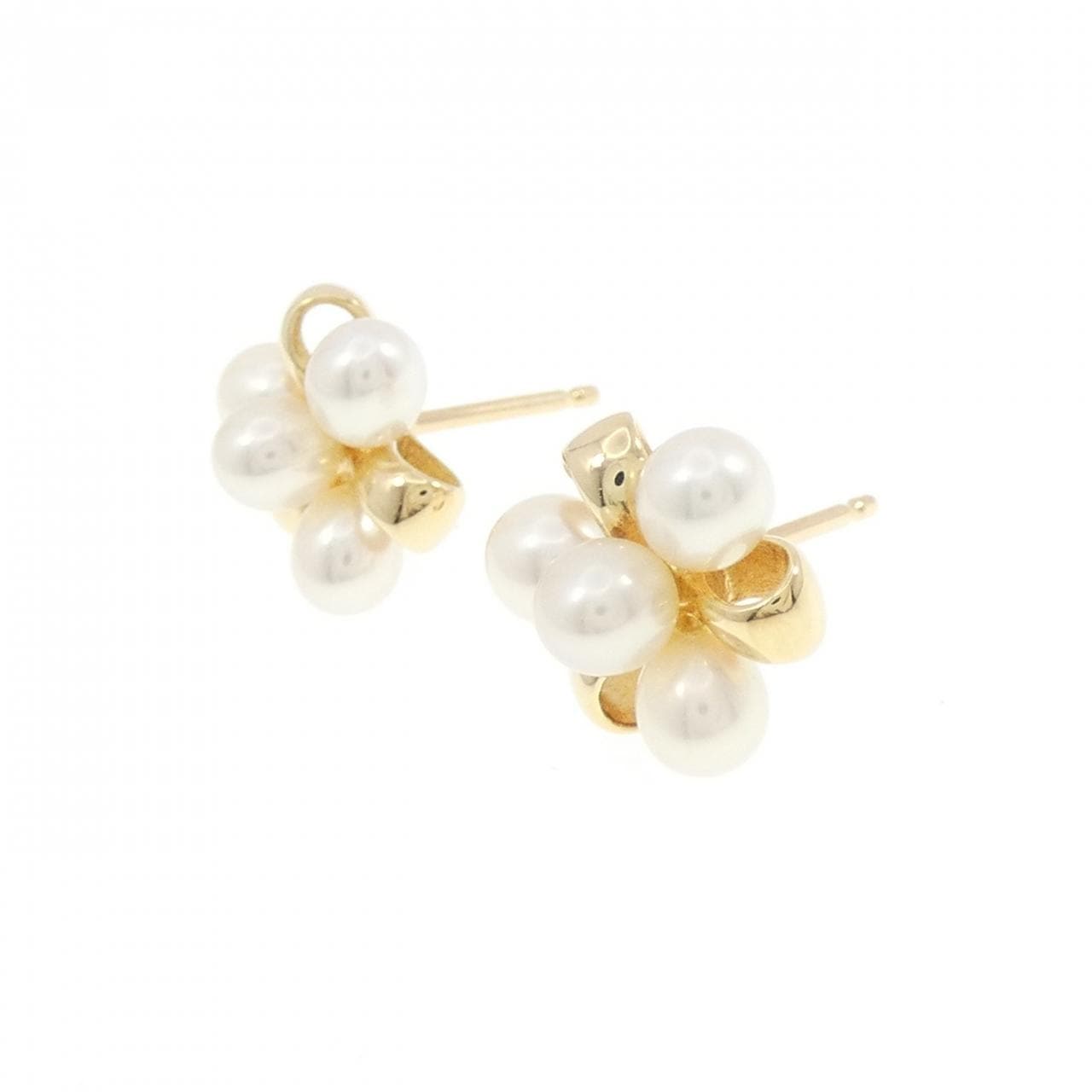 ミキモト 淡水パール ピアス